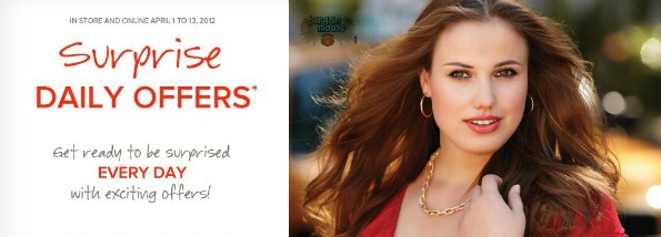 Penningtons Canada: All Imtimates 50% off April 13th Only