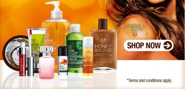 The Body Shop Canada: Entire Store Buy 3 for the price of 2 or Buy 1 50% off
