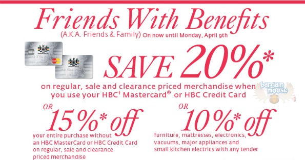 The Bay Canada Friends & Family Event: Save 10 20%