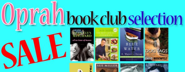Bookcloseouts.ca: Oprah Book Club Extra 25% Off Sale