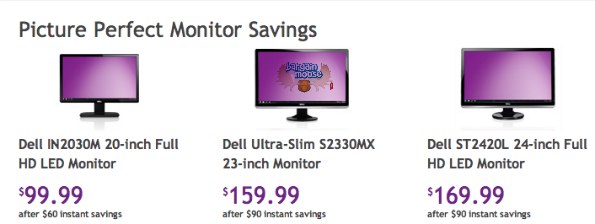 dellcanada Dell Canada: Up to 30% Off Monitors