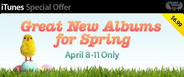 itunes iTunes Canada: $6.99 Album Sale for Spring