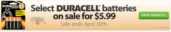 Well.ca: Select Duracell Batteries Now $5.99 (Reg. $9.99)