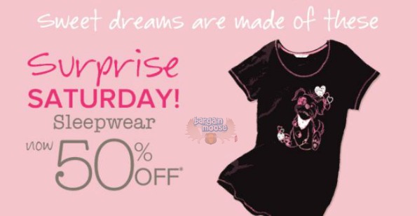 Penningtons Canada: 50% off All Sleepwear Today Only Photo Penningtons Canada: 50% off All Sleepwear Today Only