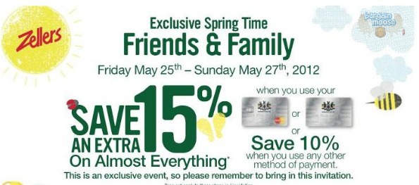 Zellers Printable Coupon: Save 10 15% Using HBC Credit Card