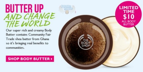 Body Shop Canada: $10 Body Butter (Reg. $18) Photo Body Shop Canada: $10 Body Butter (Reg. $18)