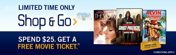 Cineplex Canada: Spend $25 & Get A Free Movie Ticket Photo Cineplex Canada: Spend $25 & Get A Free Movie Ticket