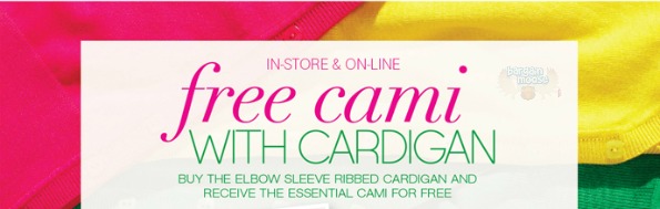 Cleo Canada: Buy A Cardi Get A Free Cami ($20 Value) Photo Cleo Canada: Buy A Cardi Get A Free Cami ($20 Value)