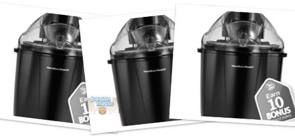 Air Miles Canada Blue Tag Flash Deal: Hamilton Beach Ice Cream Maker $39