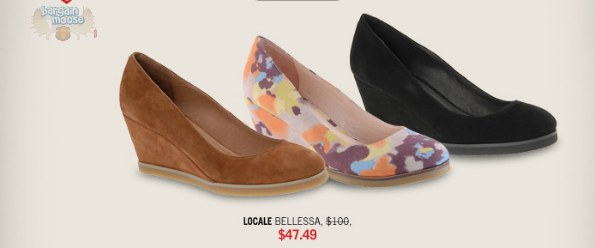 locale Locale Canada: Deal of The Week Bellessa Shoe Now $47.49 (Was $100)