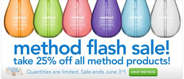Well.ca: 25% Off Method Products