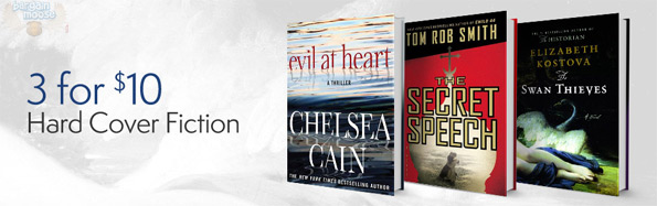 Chapters-books Chapters Indigo Canada: Get 3 hardcover fiction books for $10