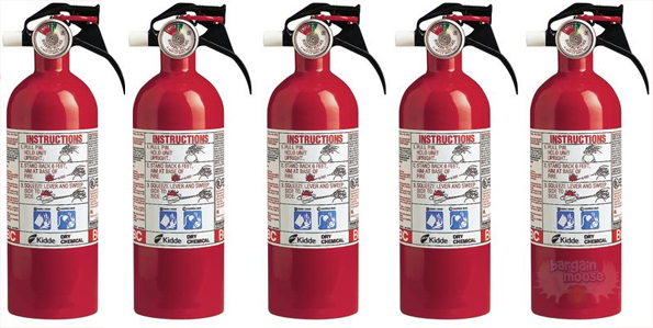 Fire-Extinguisher Save $4.99 On Kidde Home Series Fire Extinguisher (Now $19.99 @ Home Depot Canada)