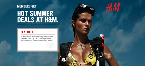 H&M Canada: 25% Coupon (Virgin mobile Members Only)