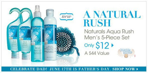 Avon Canada: Mens 5 Piece Aqua Rush Set $12 (Save $32) Photo Avon Canada: Mens 5 Piece Aqua Rush Set $12 (Save $32)