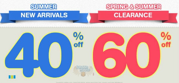 Please Mum Canada: Summer Collection 50% off & 60% off Clearance