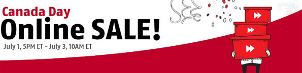 Canada Day Online Clearance Sale @ Future Shop Now Online