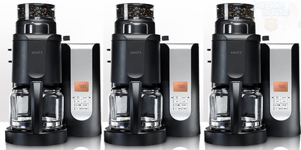 Krups 10 Cup Coffee Maker & Grinder Was $209 Now $115 @ Shop.ca