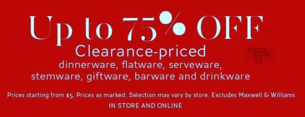 The Bay Canada: Home Clearance up to 75% off Photo The Bay Canada: Home Clearance up to 75% off