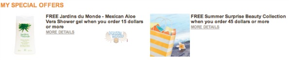 Yves Rocher Yves Rocher: Free Gifts With Purchase for July