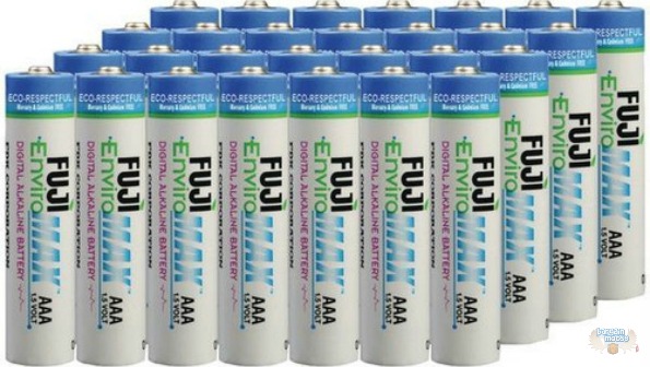 ebay eBay Canada: FUJI Enviromax Digital Alkaline Batteries AA or AAA | 24 PACK $14.99