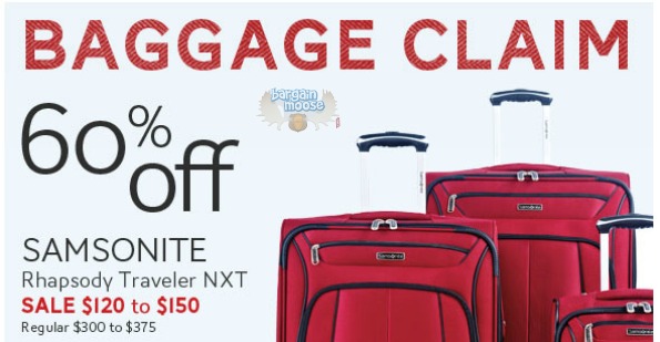 thebay The Bay Canada: 60% Off Samsonite Luggage
