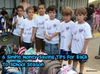 6 Simple Money Saving Tips For Back To School Season