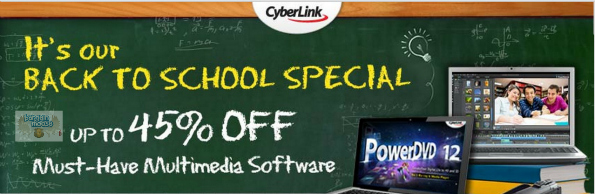 Up to 45% off Cyberlink Software + Free Bonus Software (Save up to $68)