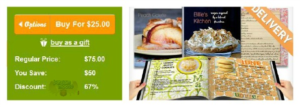 WagJag Canada: $25 to $35 For Custom Cookbooks