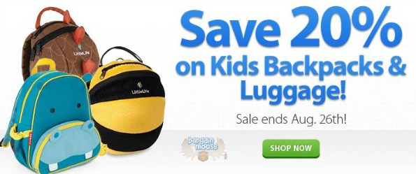 Well.ca: Save 20% on All Kids Backpacks & Luggage Photo Well.ca: Save 20% on All Kids Backpacks & Luggage