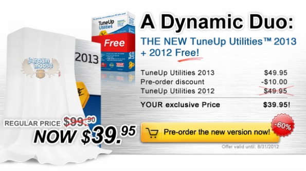 Tune Up: Save 60% When Your Pre order TuneUp Utilities Software