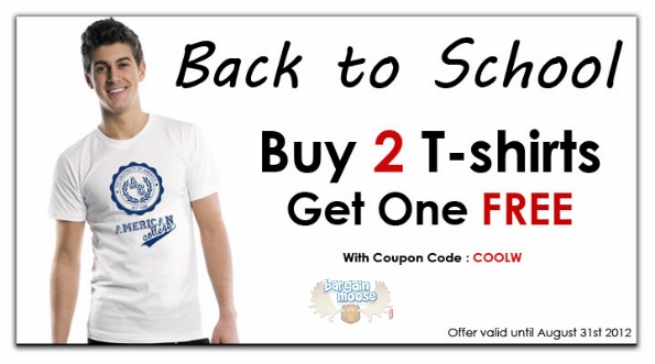 Wordans Canada: Coupon Code – Buy Two T shirts, Get One Free