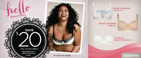 Penningtons Canada Coupon Code: Save 10% & Save $20 on Regular Price Bras Photo Penningtons Canada Coupon Code: Save 10% & Save $20 on Regular Price Bras