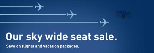 WestJet Canada: Sky Wide Seat Sale Photo WestJet Canada: Sky Wide Seat Sale