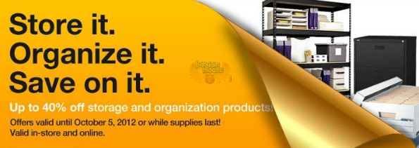 Staples Canada: Save up to 40% on Storage & Organization Photo Staples Canada: Save up to 40% on Storage & Organization