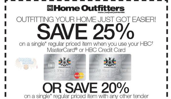 Home Outfitters Canada: Save 20% or 25% on 1 Regular Priced Item Printable Photo Home Outfitters Canada: Save 20% or 25% on 1 Regular Priced Item Printable