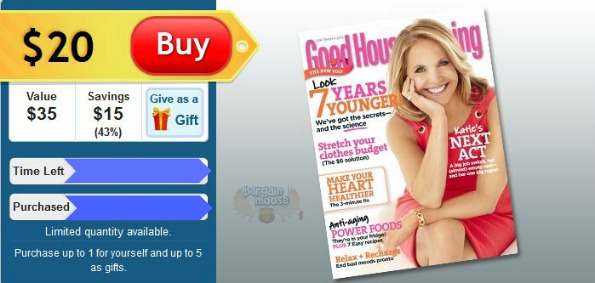 DealFind Canada: 2 Year Subscription to Good Housekeeping Magazine Canada for $20