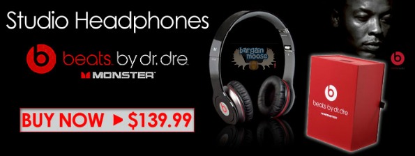 Pricematters: Monster Studio Beats by Dr. Dre   $139.99 (Were $249.99)