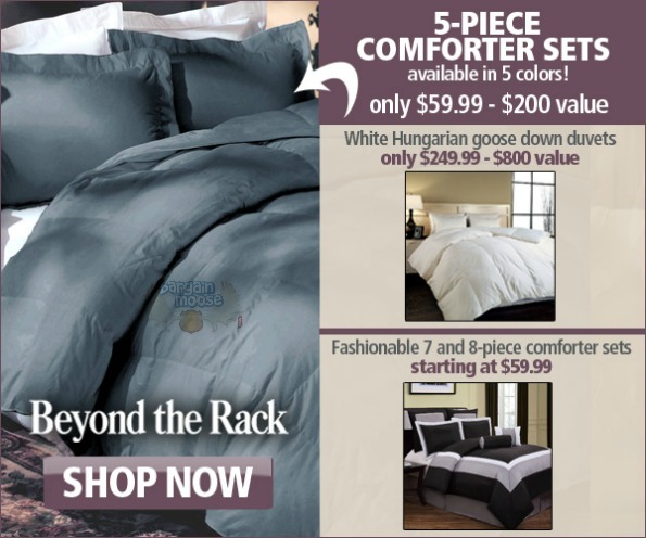 Beyond The Rack: 5 Piece Comforter Sets Starting At $59.99