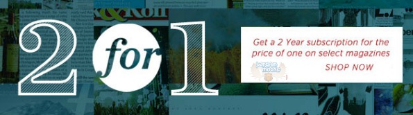 Zinio Canada: 2 for 1 Magazine Subscriptions Photo Zinio Canada: 2 for 1 Magazine Subscriptions