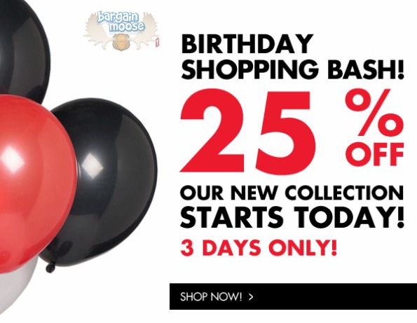 Jacob Canada: Birthday Shopping Bash – 25% Off New Collection