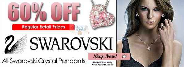 pricematters Pricematters Canada: Minimum 60% Off Swarovski Pendants
