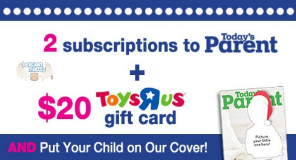 Rdeals Canada: 43% Off A Subscription To Todays Parent + A Toys “R” Us Gift Card Photo Rdeals Canada: 43% Off A Subscription To Todays Parent + A Toys “R” Us Gift Card
