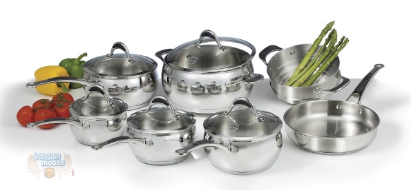 sears Sears Canada: Save $500 Lagostina Gastronomica 12 Piece Cookware Set Now $199.88