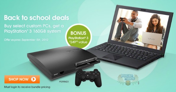 Sony Canada: Purchase Select Custom PCs & Get Bonus PS3 160GB System Photo Sony Canada: Purchase Select Custom PCs & Get Bonus PS3 160GB System