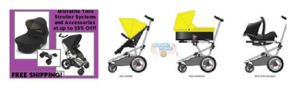 True Cuddles: Micralite Toro Stroller Systems, Accessories up to 55% off & Free Shipping Photo True Cuddles: Micralite Toro Stroller Systems, Accessories up to 55% off & Free Shipping