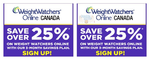 Weight Watchers: Save 25% on 3 Month Savings Plan