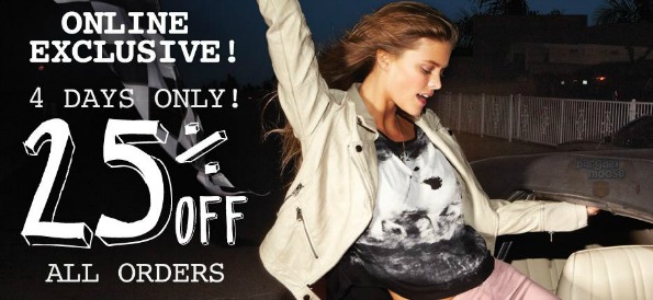 Garage Canada: Save 25% Site Wide & Free Shipping