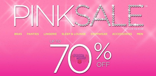 La Vie en Rose: Pink Sale up to 70% Off