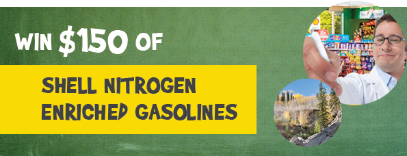 Bargainmoose Contest:  Win $150 Of Shell Nitrogen Enriched Gasolines!